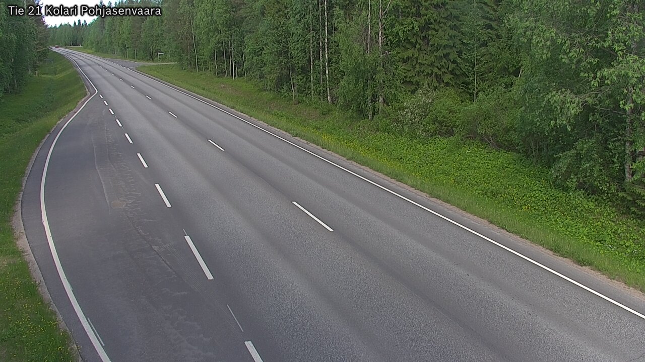 Weather Camera Image Road 21 Kolari, Pohjasenvaara, Kolari, Lappi