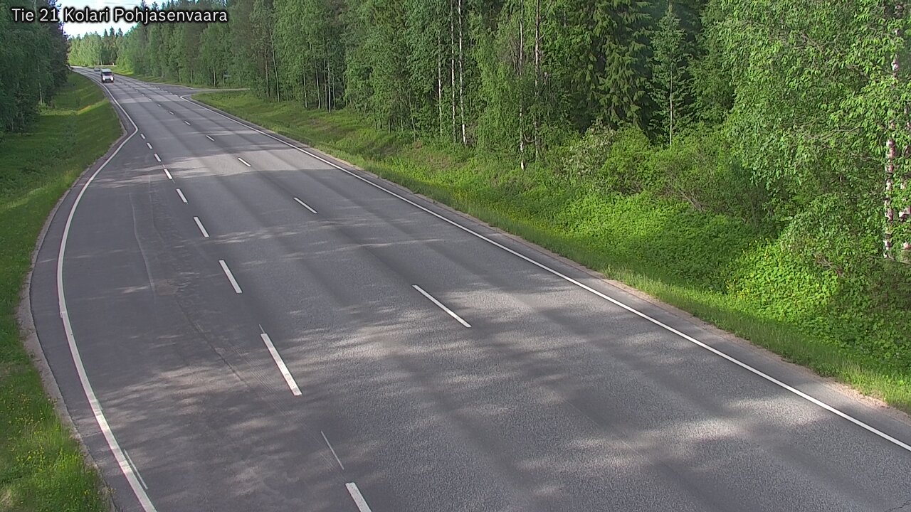 Weather Camera Image Road 21 Kolari, Pohjasenvaara, Kolari, Lappi