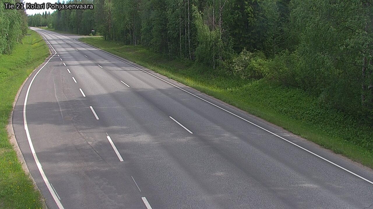 Weather Camera Image Road 21 Kolari, Pohjasenvaara, Kolari, Lappi