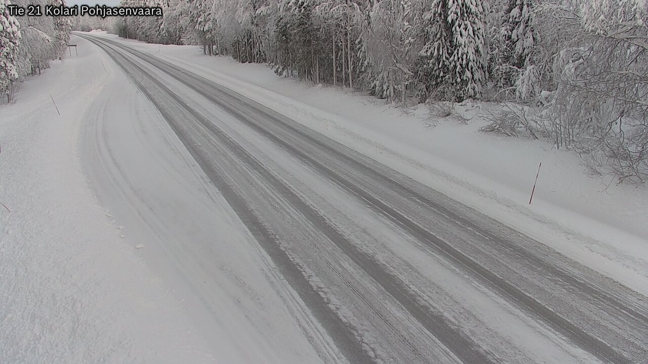 Weather Camera Image Road 21 Kolari, Pohjasenvaara, Kolari, Lappi