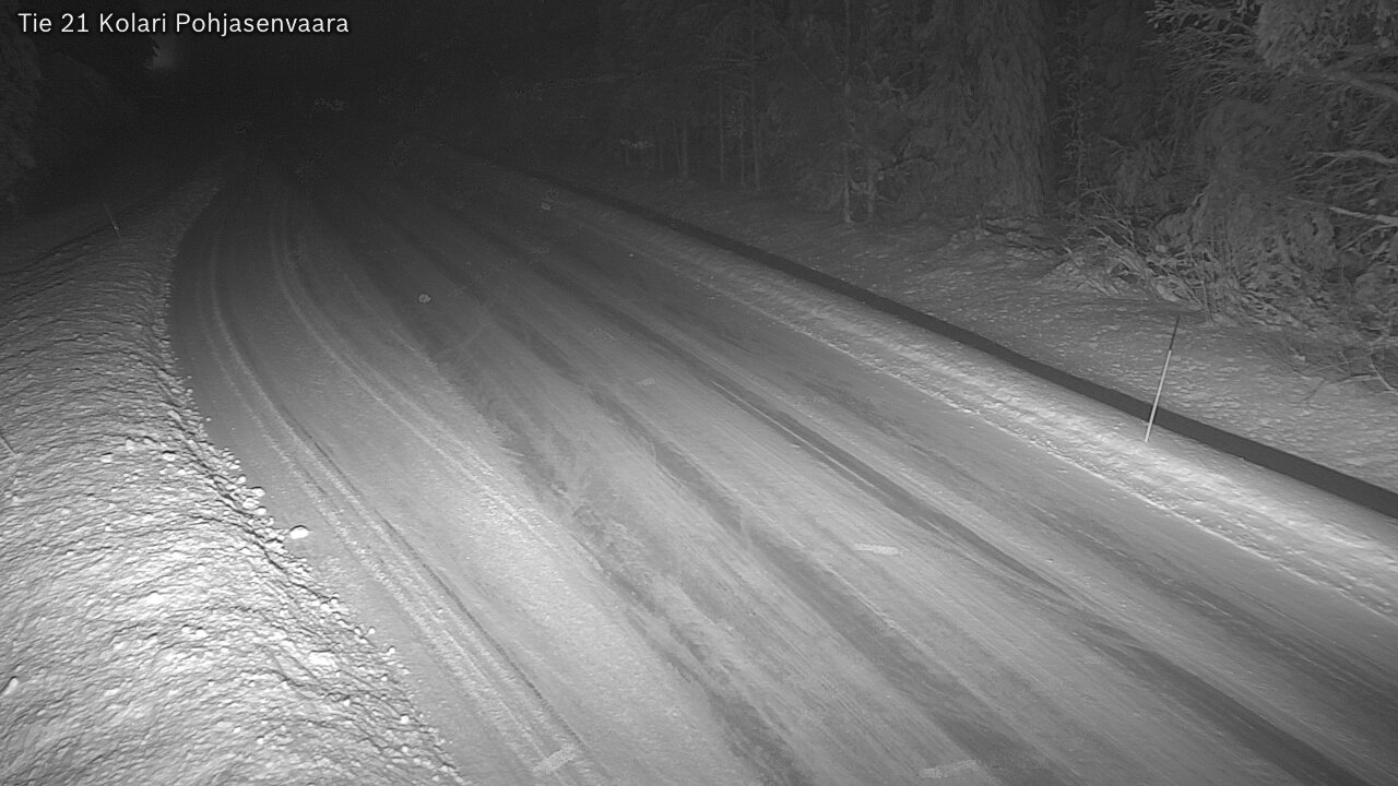 Weather Camera Image Road 21 Kolari, Pohjasenvaara, Kolari, Lappi