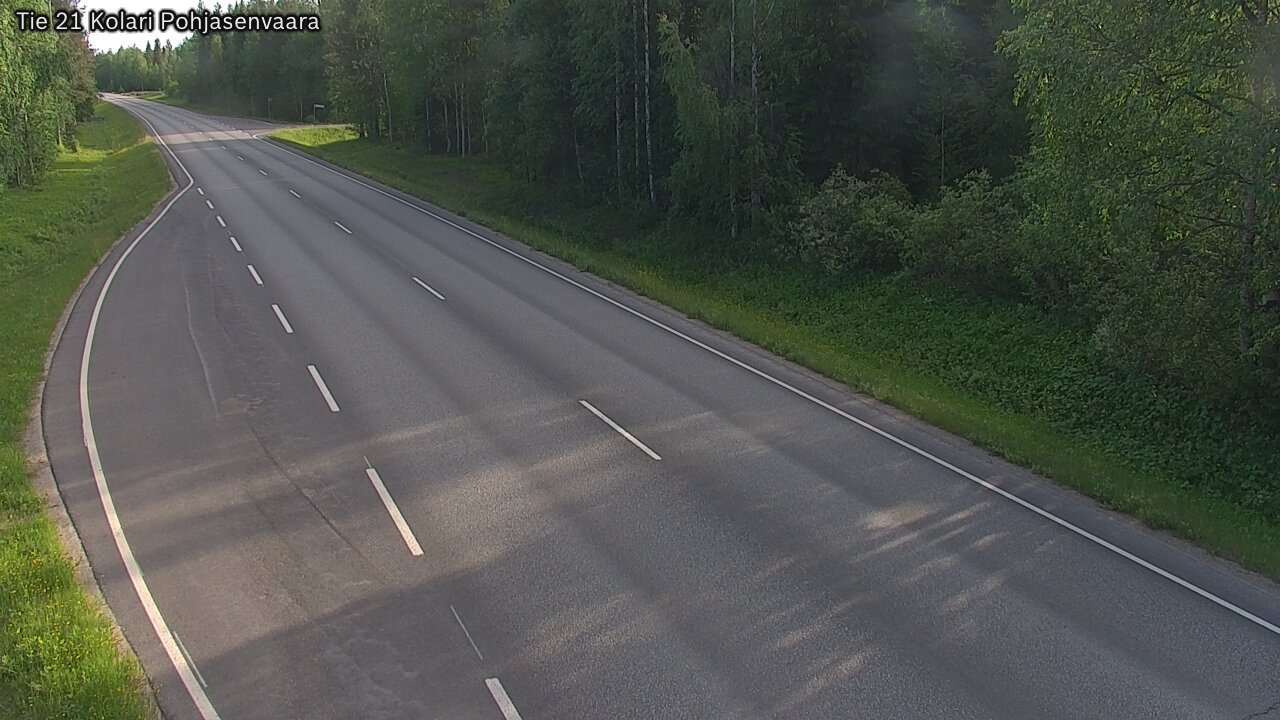 Weather Camera Image Road 21 Kolari, Pohjasenvaara, Kolari, Lappi