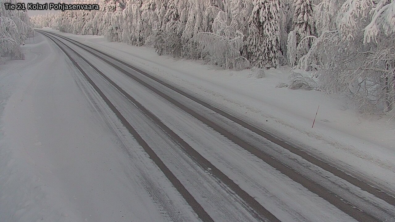 Weather Camera Image Road 21 Kolari, Pohjasenvaara, Kolari, Lappi