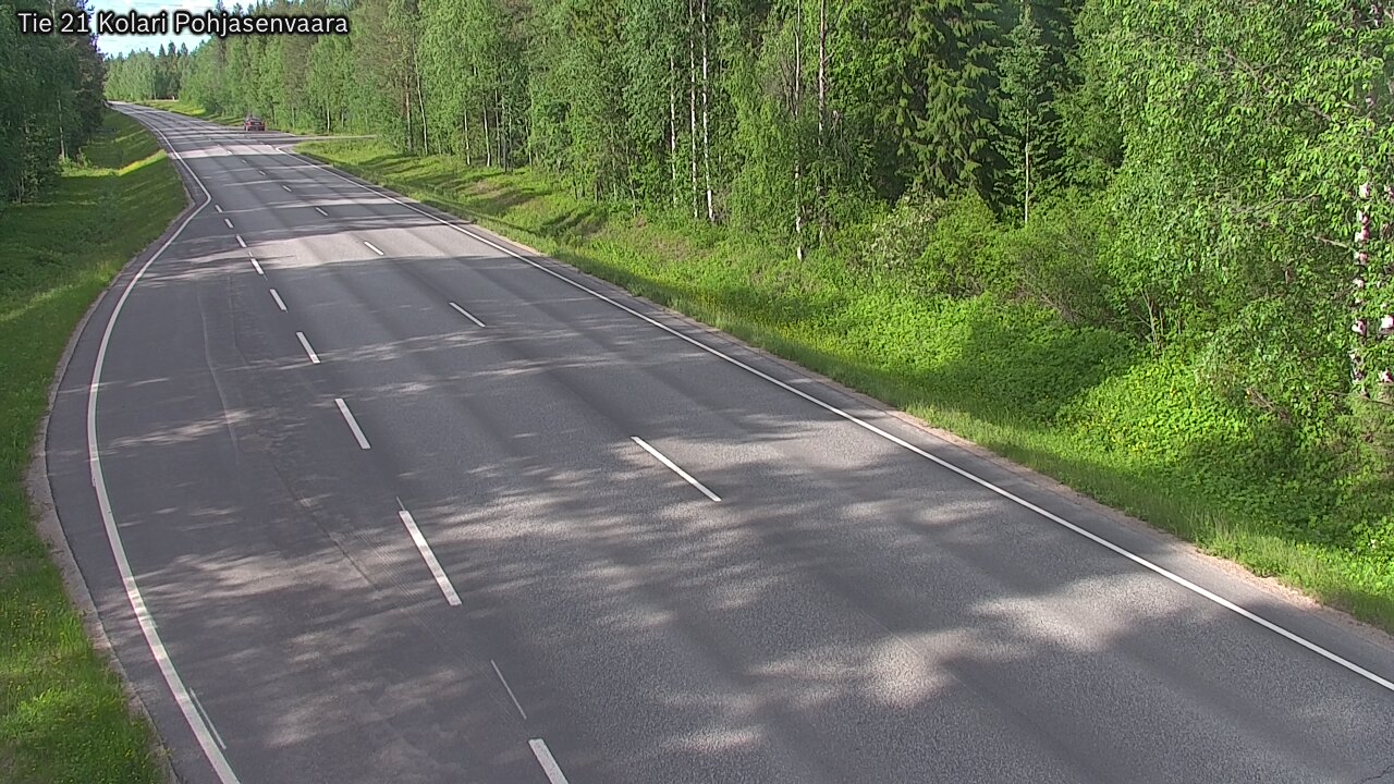Weather Camera Image Road 21 Kolari, Pohjasenvaara, Kolari, Lappi