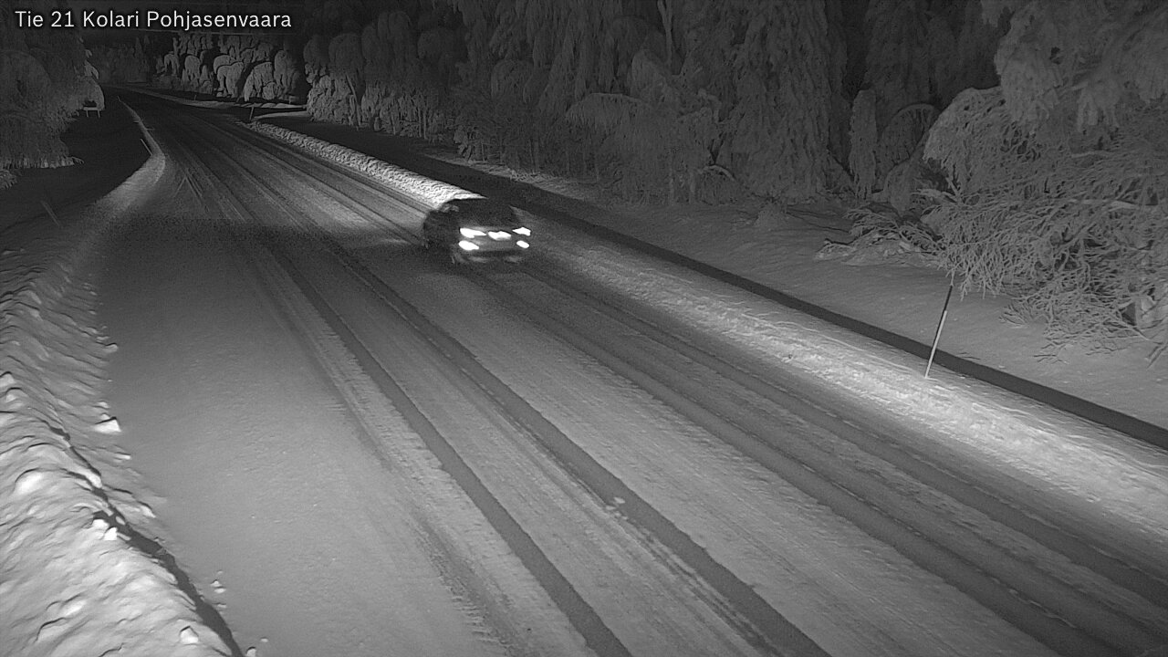 Weather Camera Image Road 21 Kolari, Pohjasenvaara, Kolari, Lappi