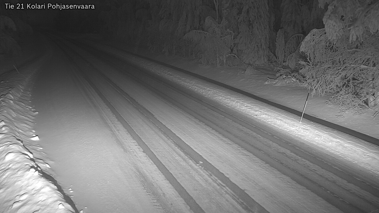 Weather Camera Image Road 21 Kolari, Pohjasenvaara, Kolari, Lappi