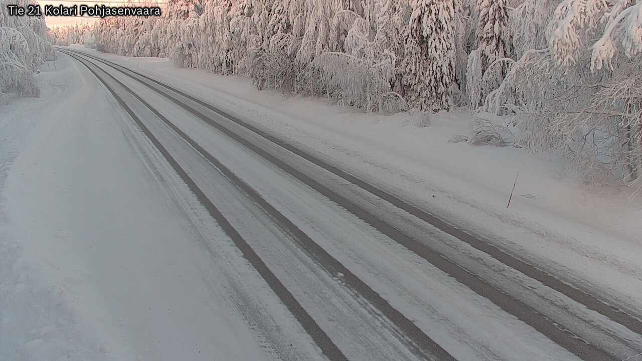 Weather Camera Image Road 21 Kolari, Pohjasenvaara, Kolari, Lappi