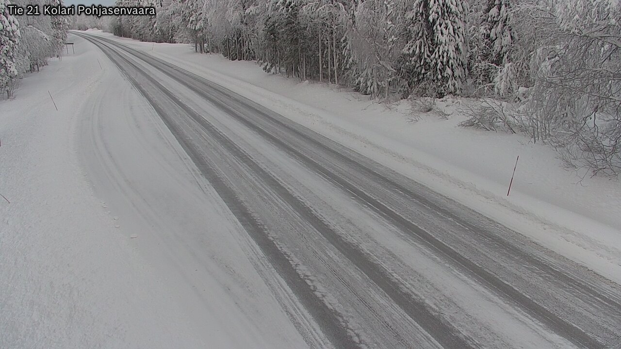 Weather Camera Image Road 21 Kolari, Pohjasenvaara, Kolari, Lappi