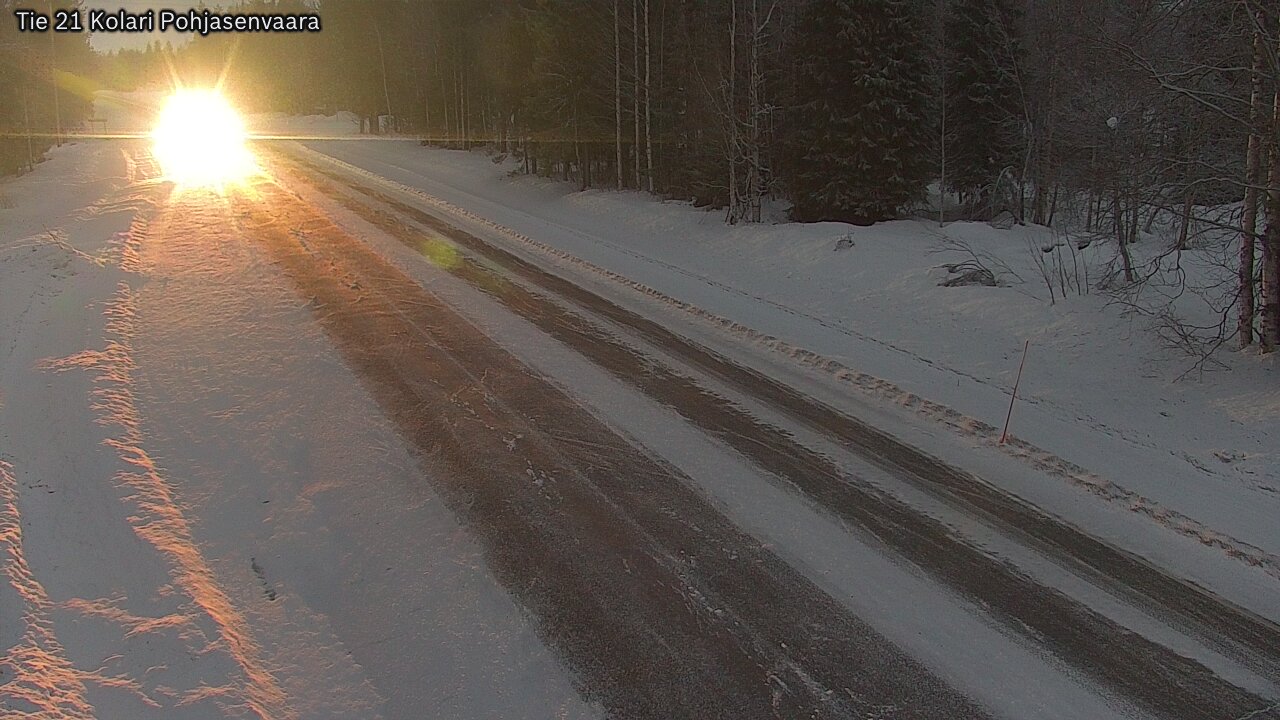Kelikamerat Kuva Tie 21 Kolari, Pohjasenvaara, Kolari, Lappi
