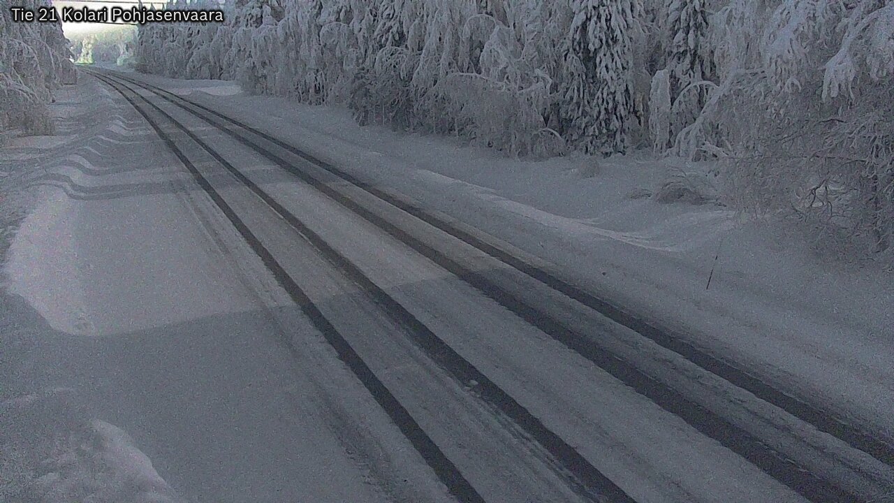 Weather Camera Image Road 21 Kolari, Pohjasenvaara, Kolari, Lappi