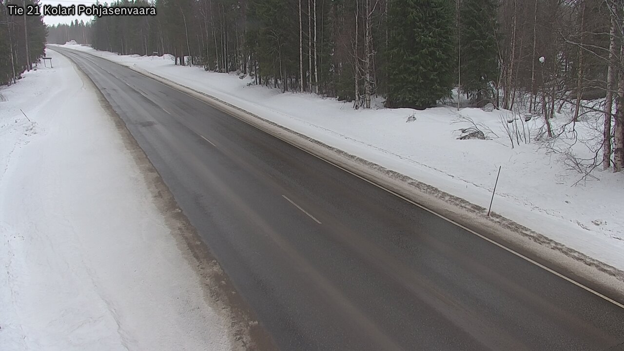 Weather Camera Image Road 21 Kolari, Pohjasenvaara, Kolari, Lappi