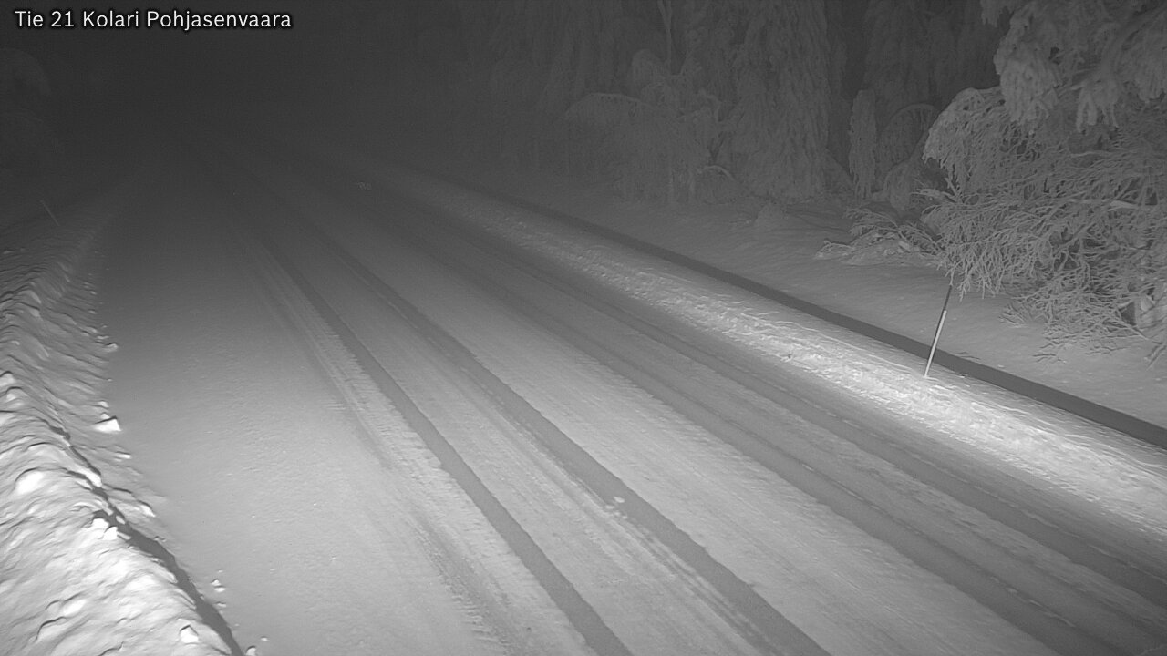 Weather Camera Image Road 21 Kolari, Pohjasenvaara, Kolari, Lappi