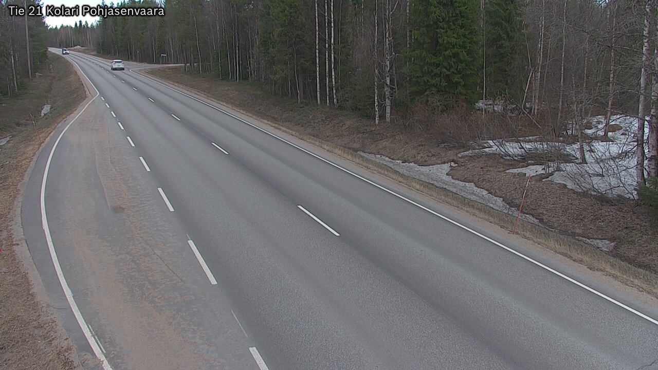 Weather Camera Image Road 21 Kolari, Pohjasenvaara, Kolari, Lappi