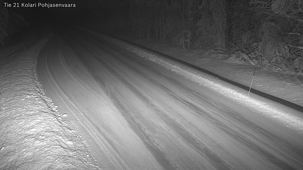 Weather Camera Image Road 21 Kolari, Pohjasenvaara, Kolari, Lappi