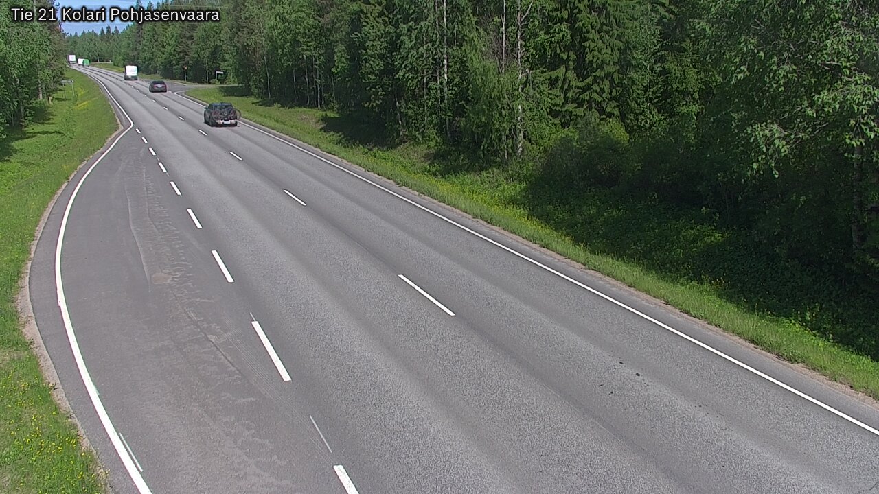 Weather Camera Image Road 21 Kolari, Pohjasenvaara, Kolari, Lappi