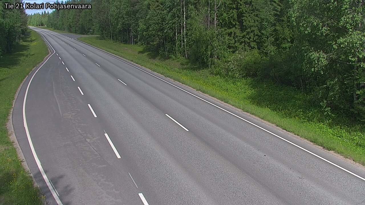 Weather Camera Image Road 21 Kolari, Pohjasenvaara, Kolari, Lappi
