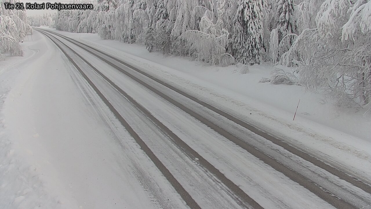 Weather Camera Image Road 21 Kolari, Pohjasenvaara, Kolari, Lappi