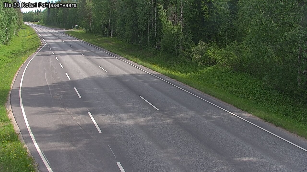 Weather Camera Image Road 21 Kolari, Pohjasenvaara, Kolari, Lappi