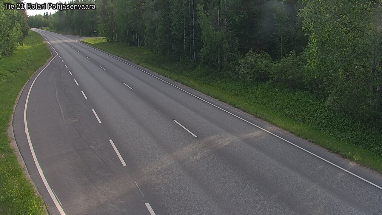 Weather Camera Image Road 21 Kolari, Pohjasenvaara, Kolari, Lappi