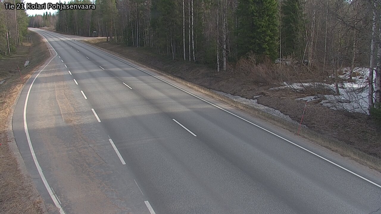 Kelikamerat Kuva Tie 21 Kolari, Pohjasenvaara, Kolari, Lappi