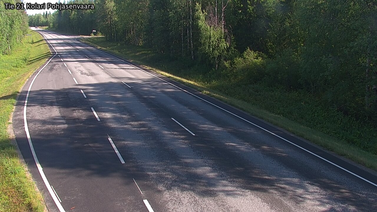 Weather Camera Image Road 21 Kolari, Pohjasenvaara, Kolari, Lappi