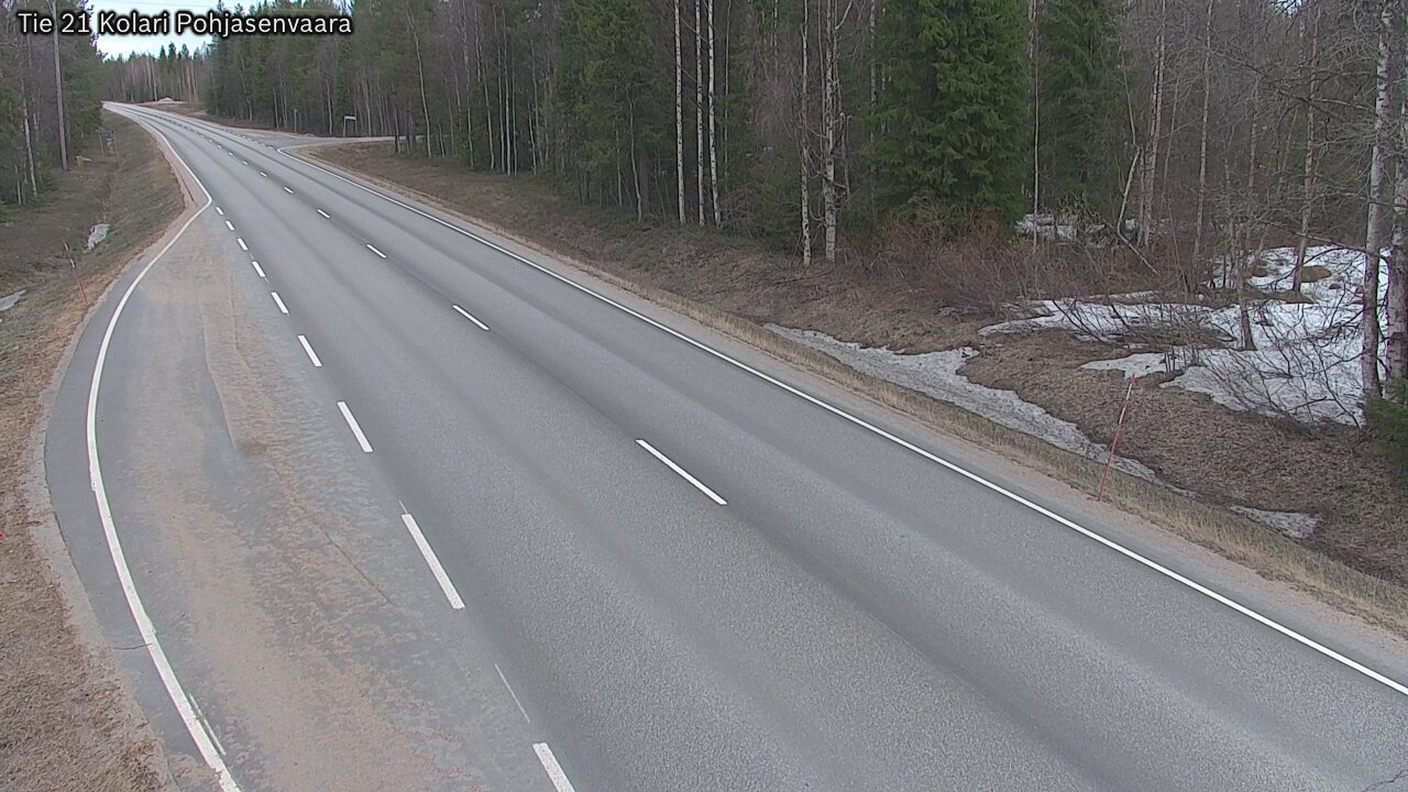 Weather Camera Image Road 21 Kolari, Pohjasenvaara, Kolari, Lappi