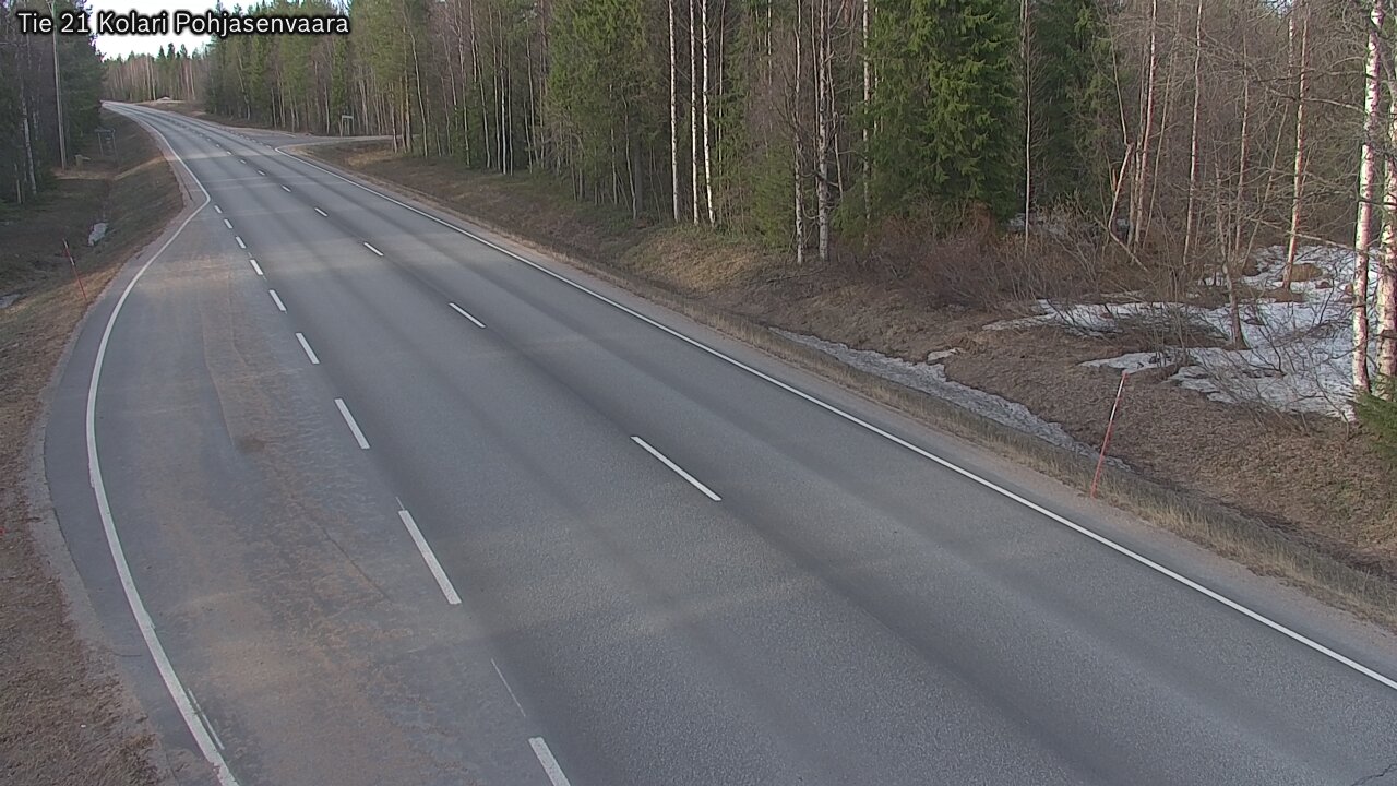 Weather Camera Image Road 21 Kolari, Pohjasenvaara, Kolari, Lappi