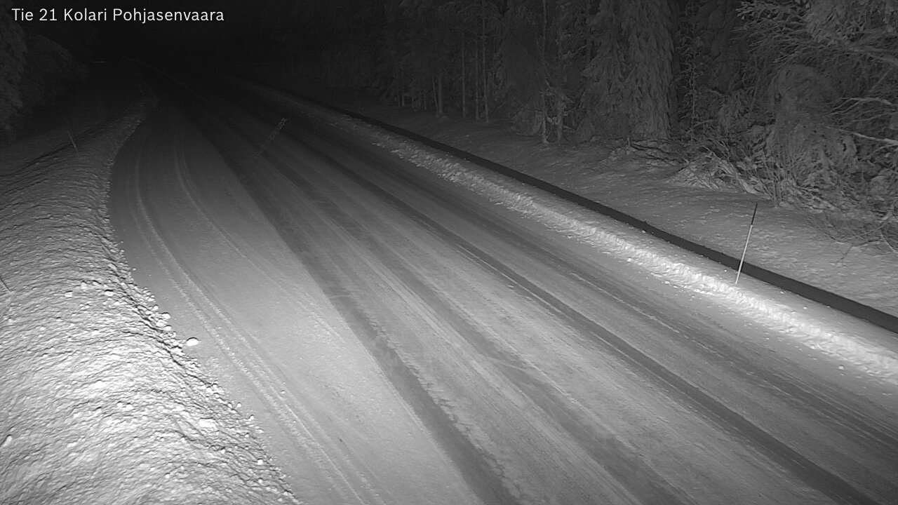 Weather Camera Image Road 21 Kolari, Pohjasenvaara, Kolari, Lappi