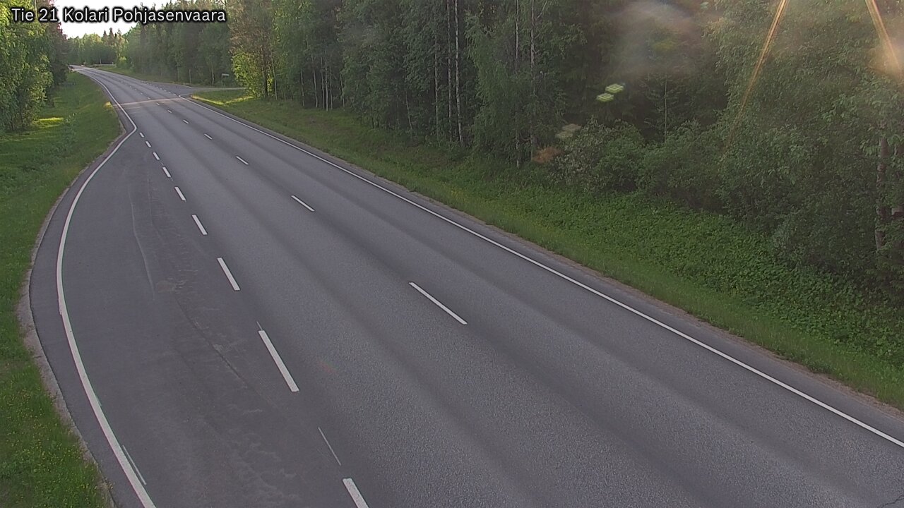 Weather Camera Image Road 21 Kolari, Pohjasenvaara, Kolari, Lappi