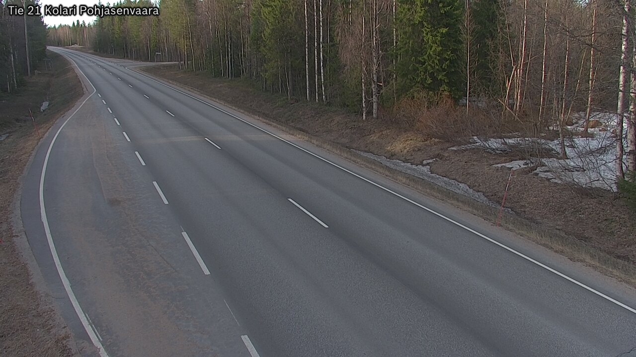 Weather Camera Image Road 21 Kolari, Pohjasenvaara, Kolari, Lappi