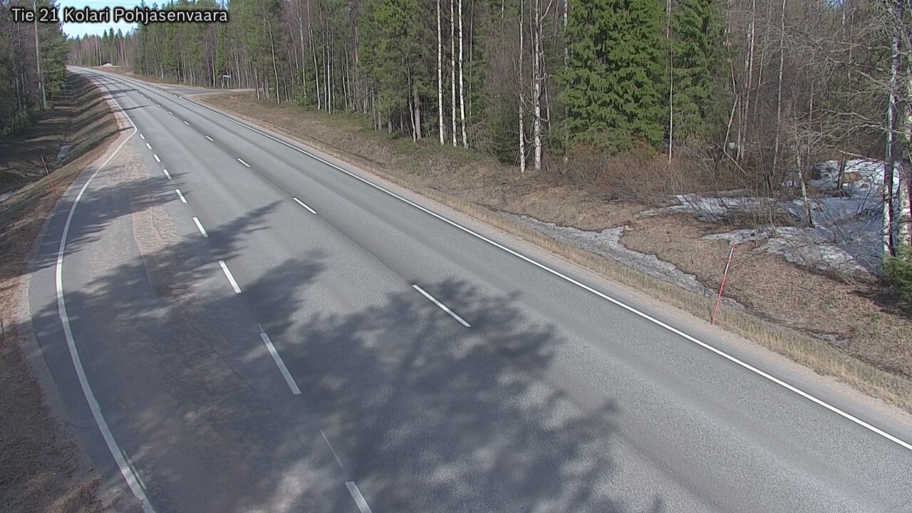 Weather Camera Image Road 21 Kolari, Pohjasenvaara, Kolari, Lappi