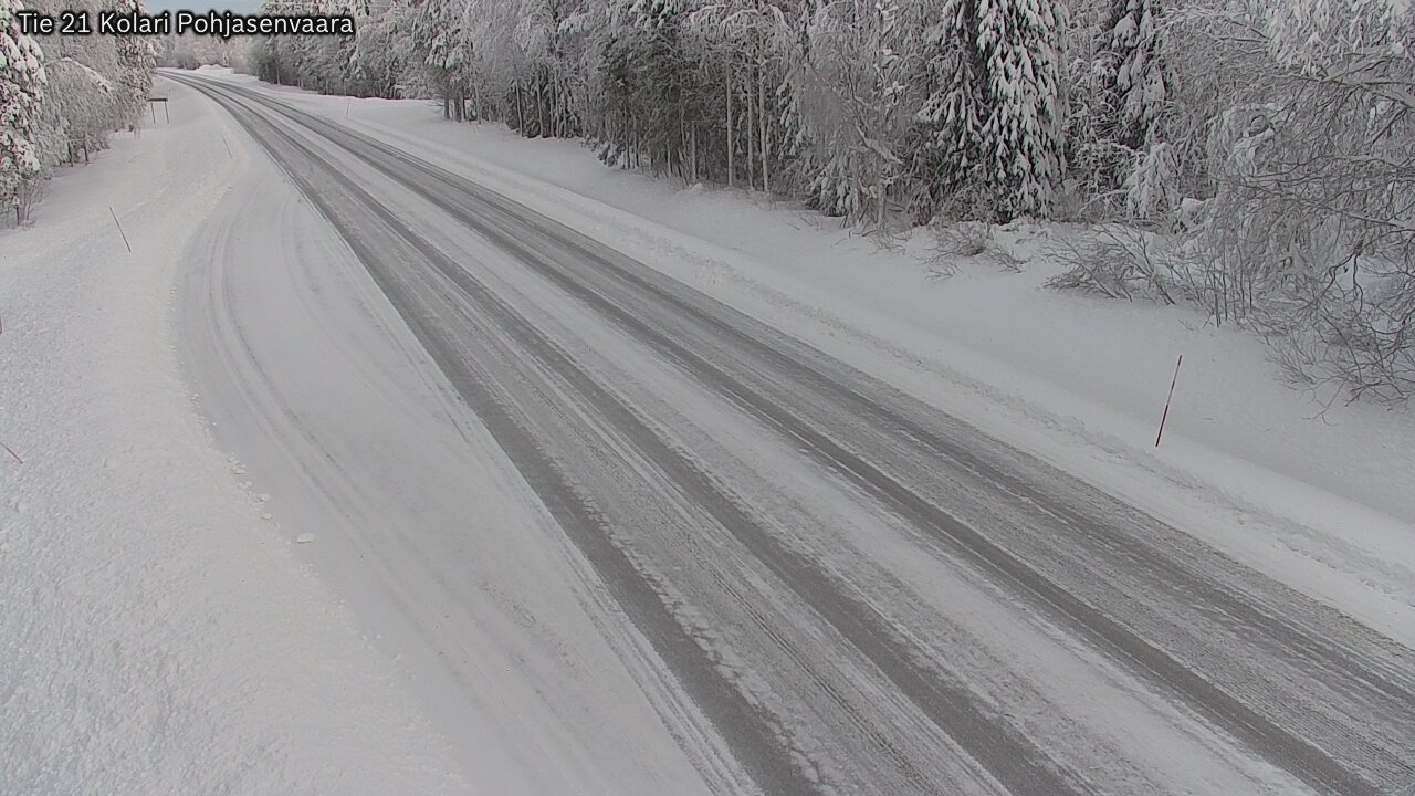 Weather Camera Image Road 21 Kolari, Pohjasenvaara, Kolari, Lappi
