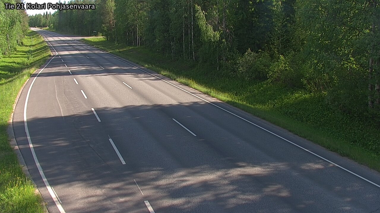Weather Camera Image Road 21 Kolari, Pohjasenvaara, Kolari, Lappi