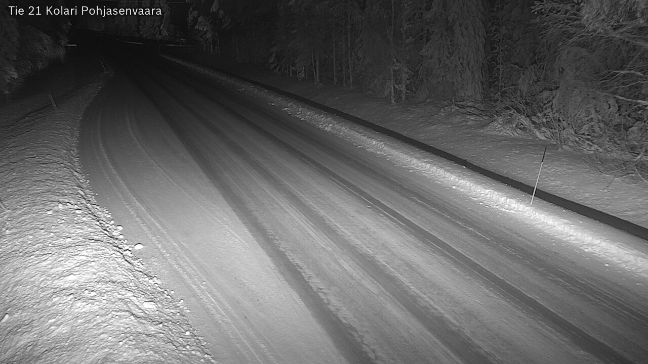 Weather Camera Image Road 21 Kolari, Pohjasenvaara, Kolari, Lappi