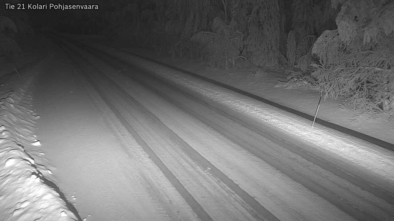Weather Camera Image Road 21 Kolari, Pohjasenvaara, Kolari, Lappi