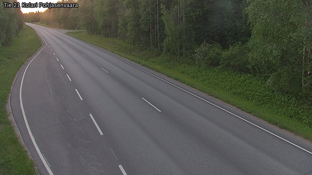 Weather Camera Image Road 21 Kolari, Pohjasenvaara, Kolari, Lappi