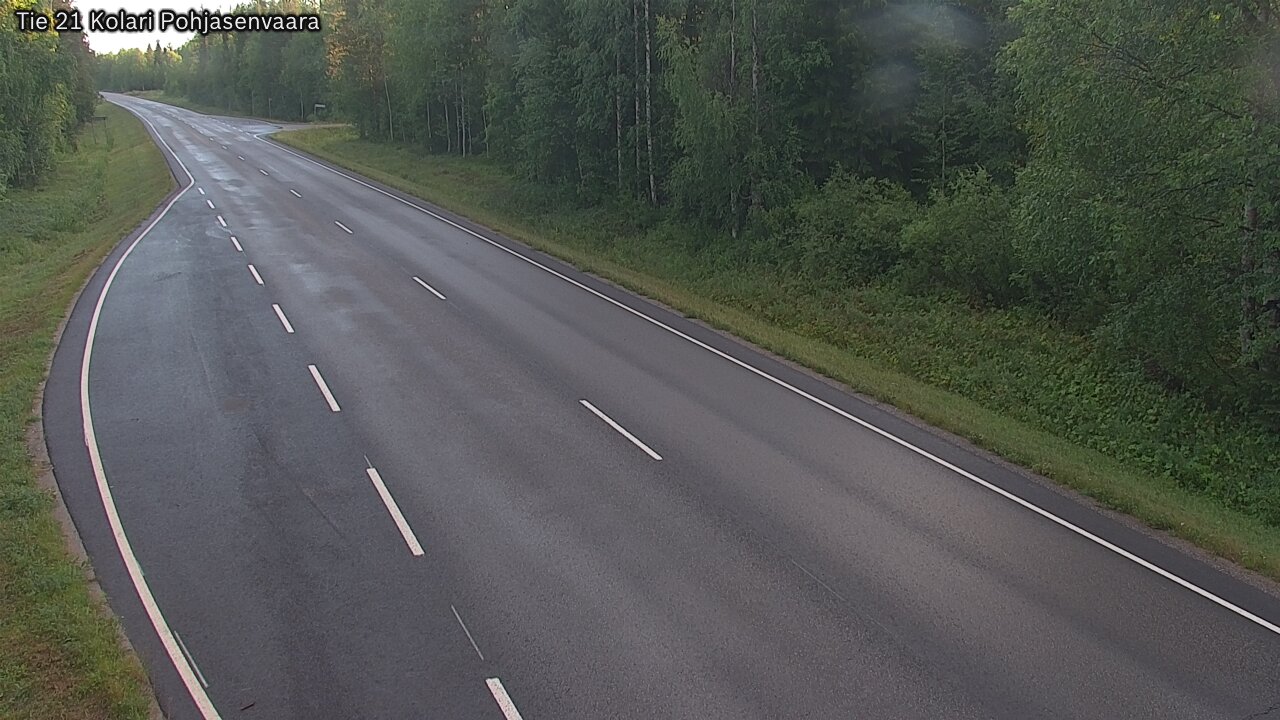 Weather Camera Image Väg 21 Kolari, Pohjasenvaara, Kolari, Lappi
