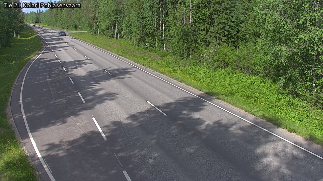 Weather Camera Image Road 21 Kolari, Pohjasenvaara, Kolari, Lappi