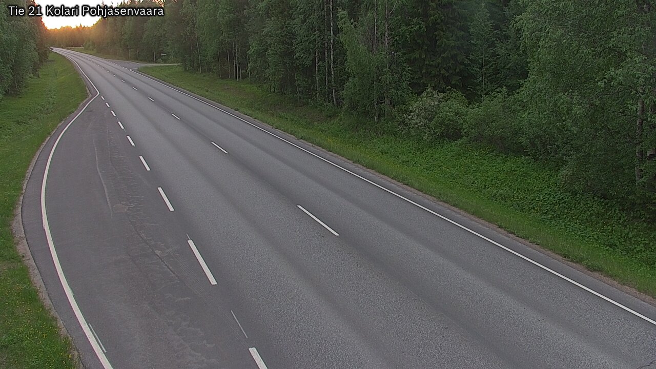 Kelikamerat Kuva Tie 21 Kolari, Pohjasenvaara, Kolari, Lappi