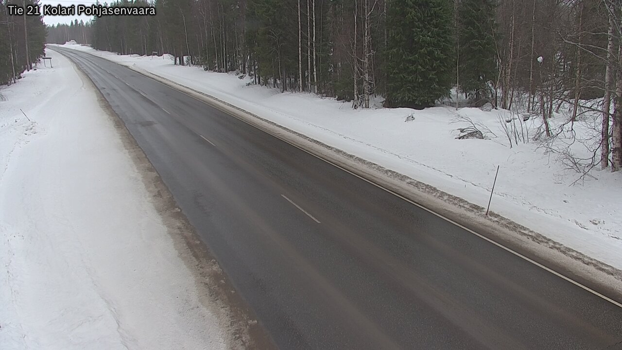 Weather Camera Image Road 21 Kolari, Pohjasenvaara, Kolari, Lappi