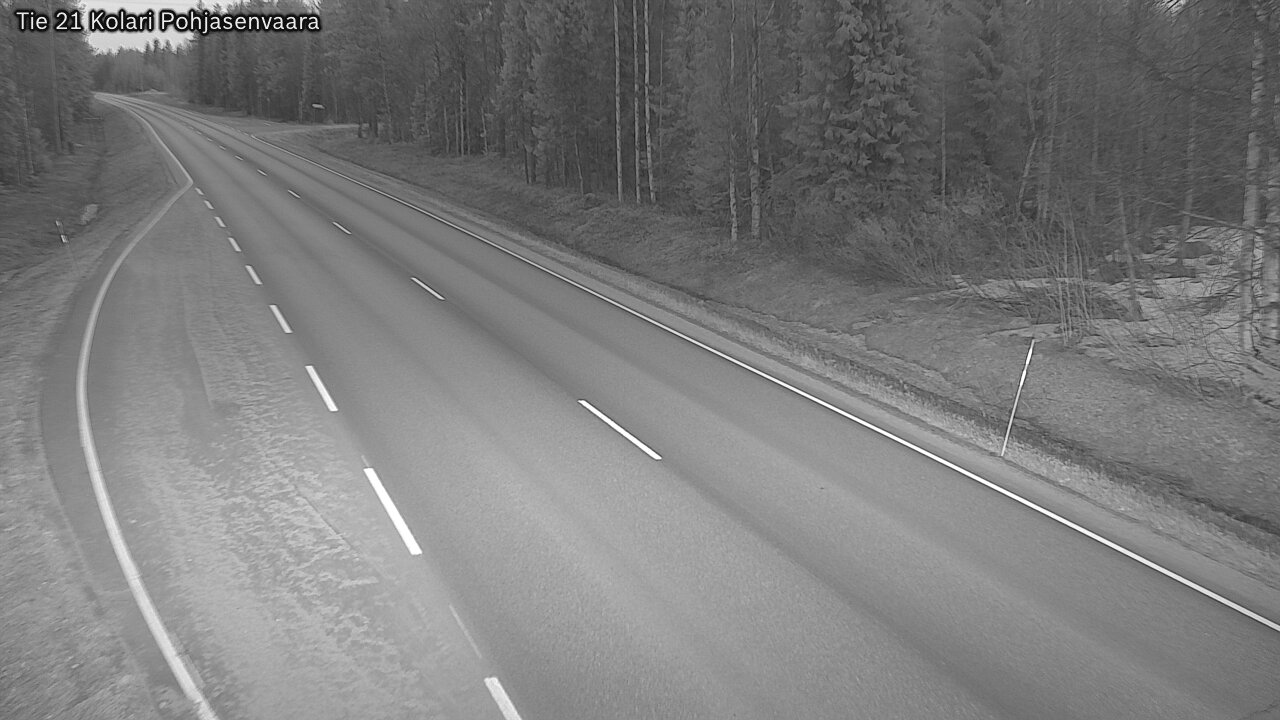 Weather Camera Image Road 21 Kolari, Pohjasenvaara, Kolari, Lappi