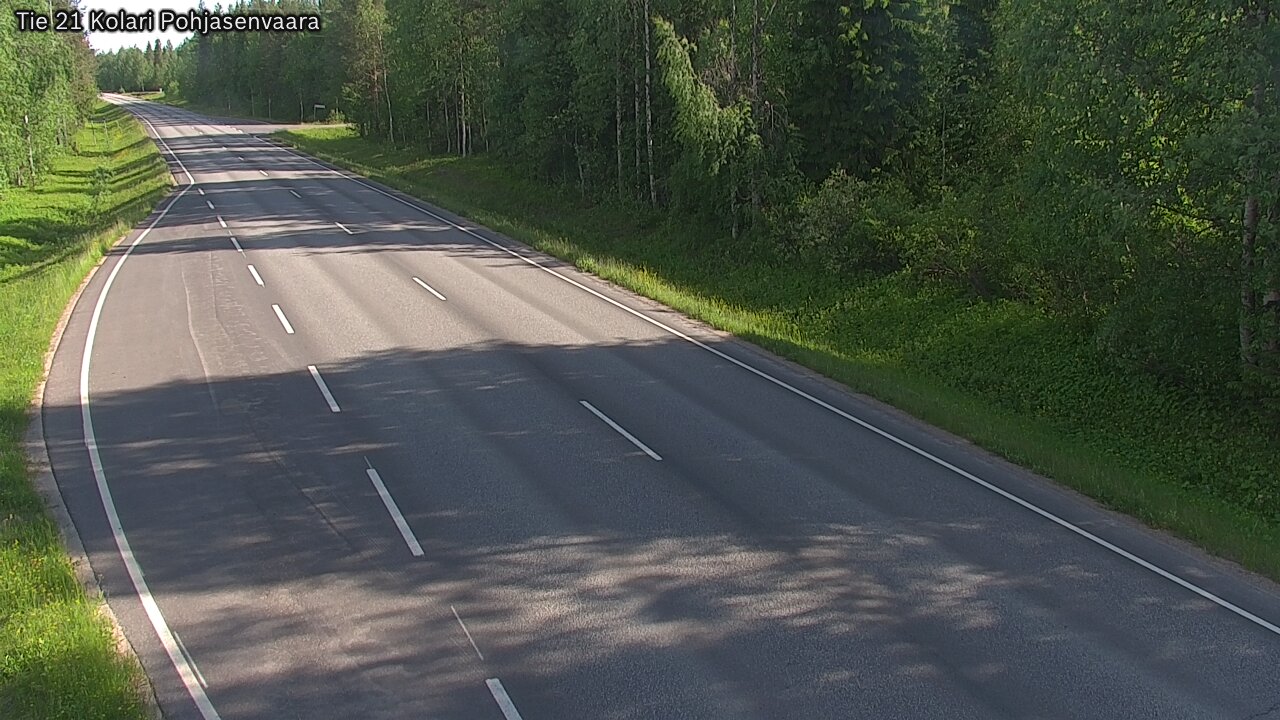 Weather Camera Image Road 21 Kolari, Pohjasenvaara, Kolari, Lappi