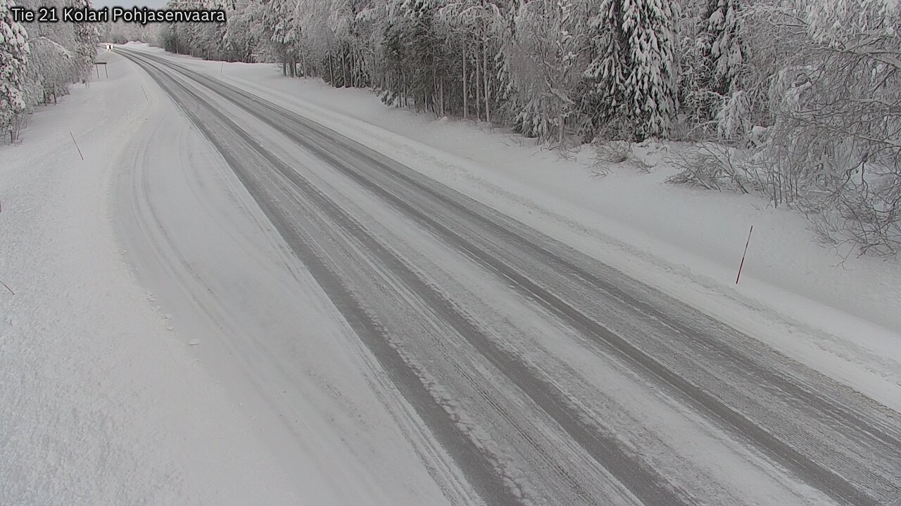 Weather Camera Image Road 21 Kolari, Pohjasenvaara, Kolari, Lappi