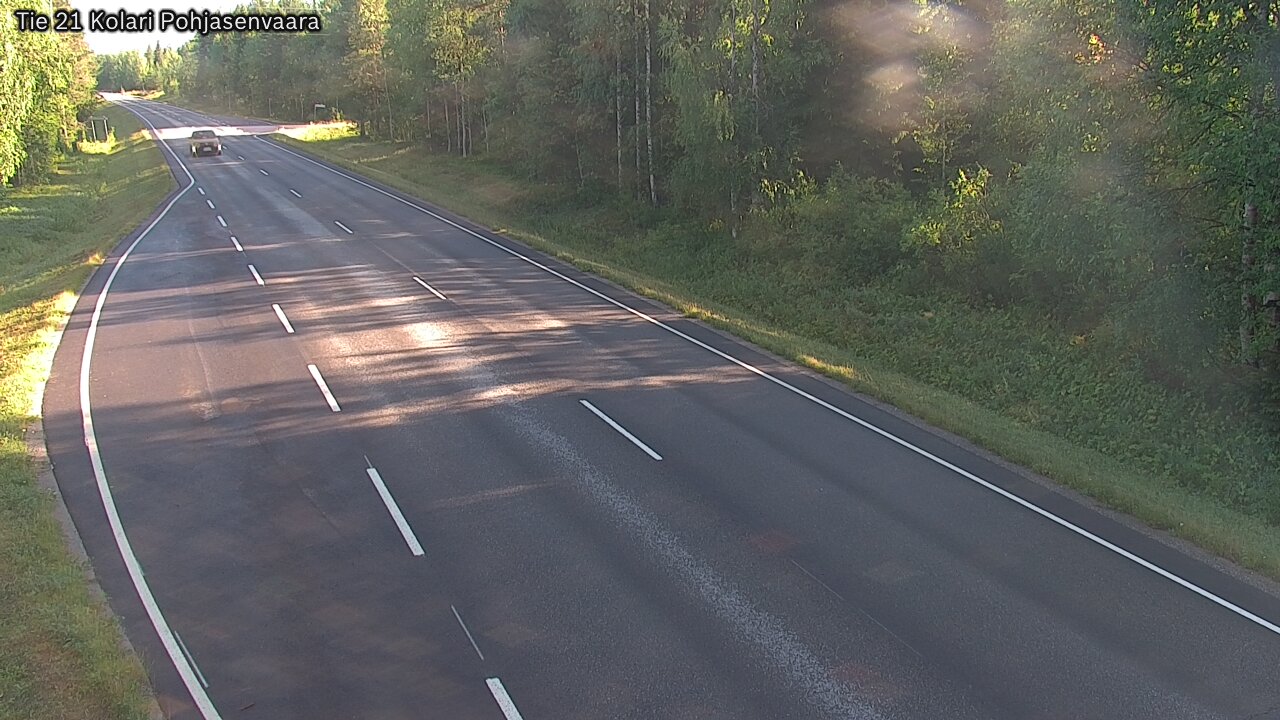 Weather Camera Image Road 21 Kolari, Pohjasenvaara, Kolari, Lappi