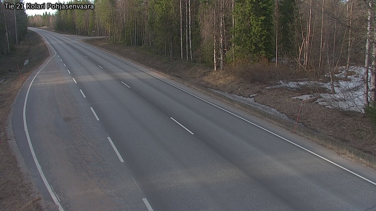 Weather Camera Image Road 21 Kolari, Pohjasenvaara, Kolari, Lappi