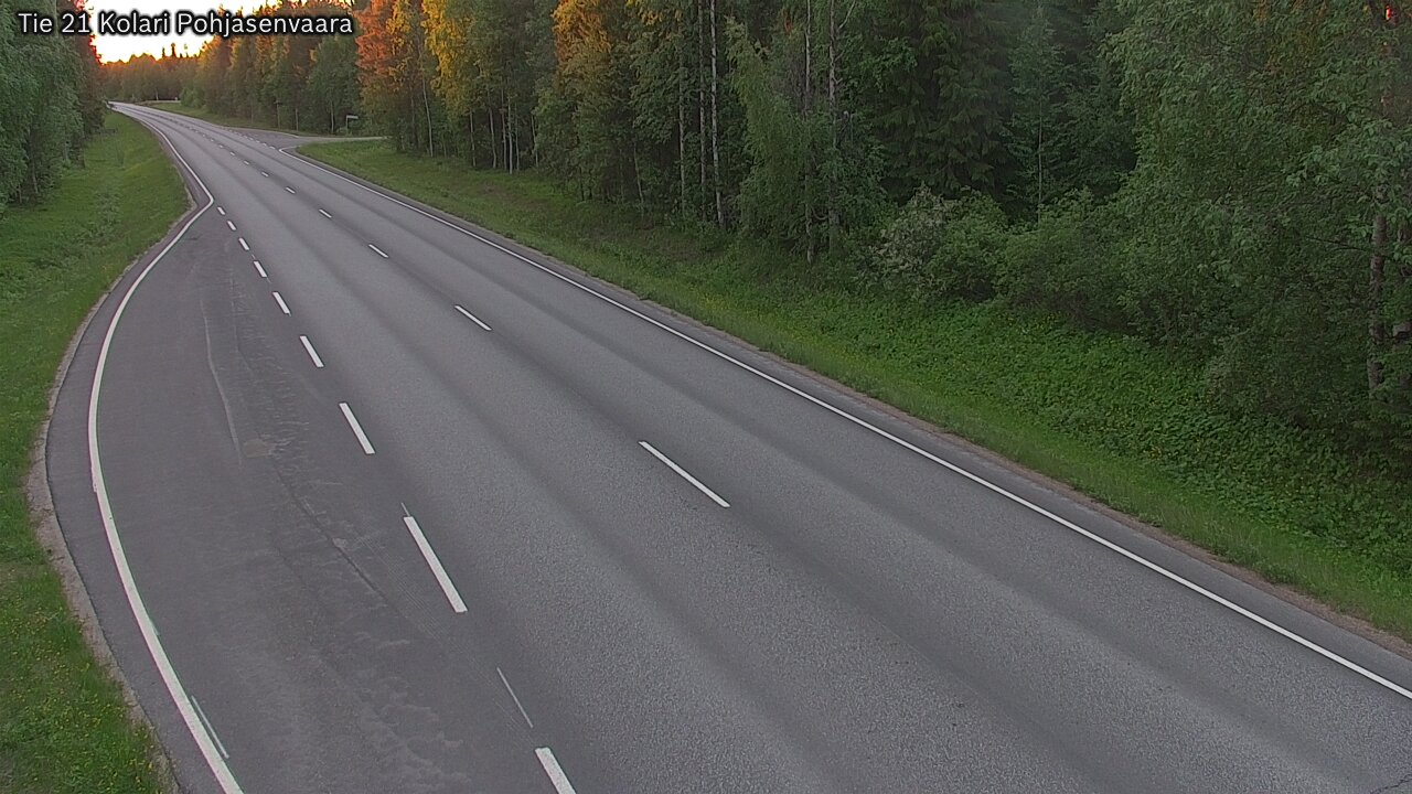 Kelikamerat Kuva Tie 21 Kolari, Pohjasenvaara, Kolari, Lappi