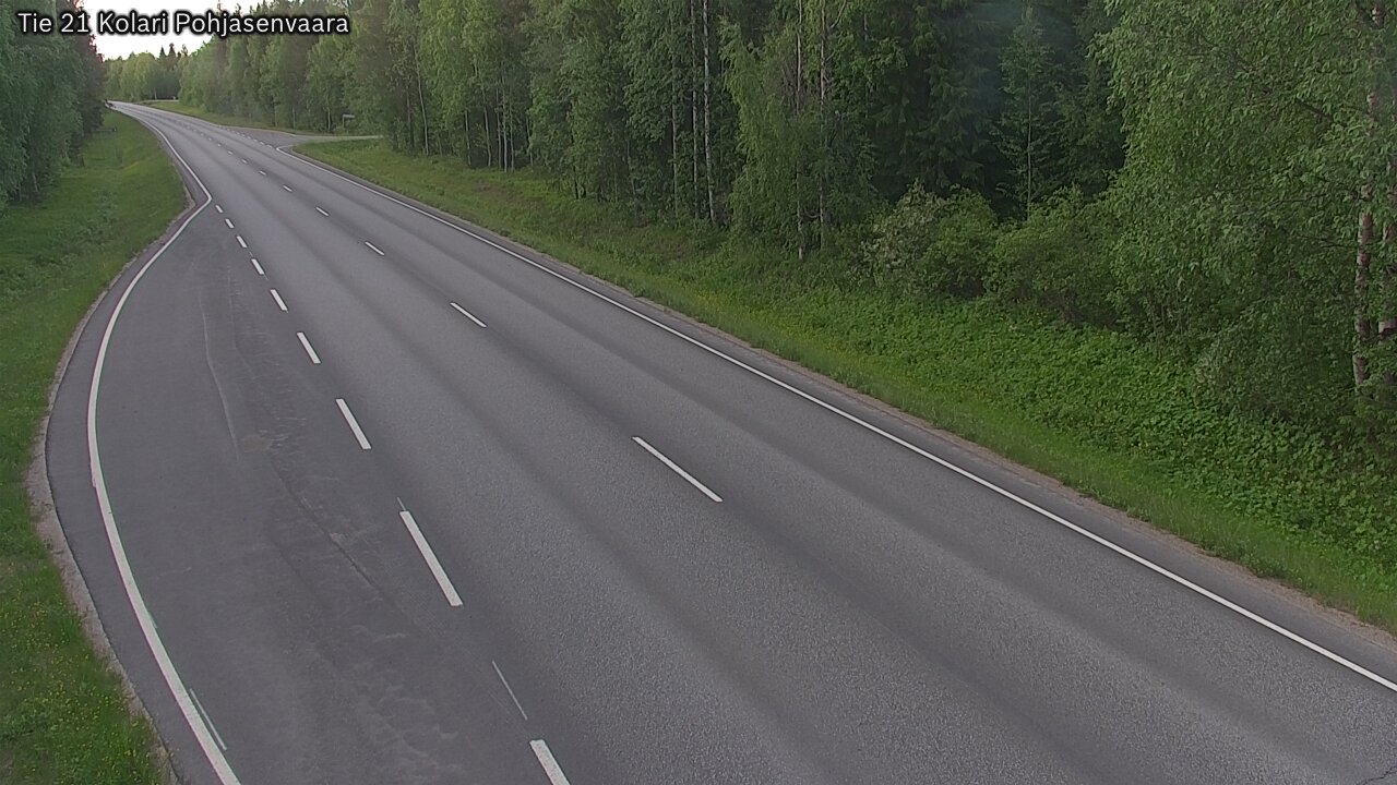Weather Camera Image Road 21 Kolari, Pohjasenvaara, Kolari, Lappi