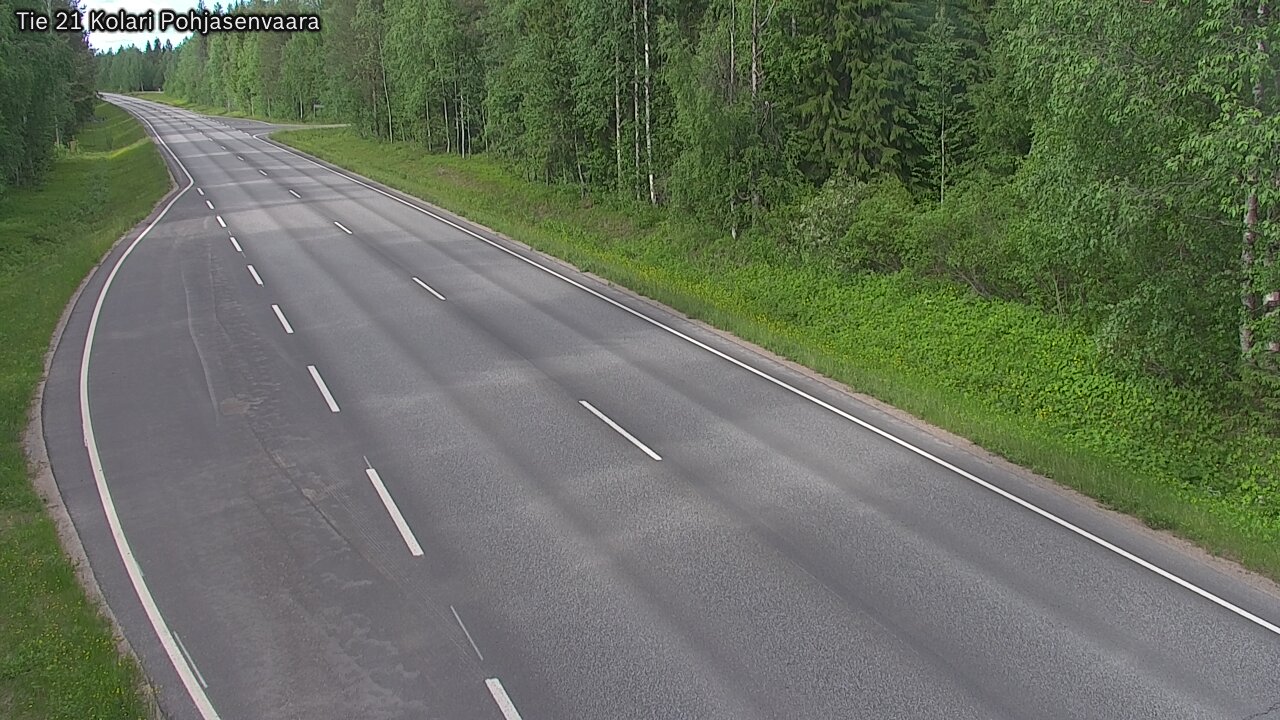 Weather Camera Image Road 21 Kolari, Pohjasenvaara, Kolari, Lappi