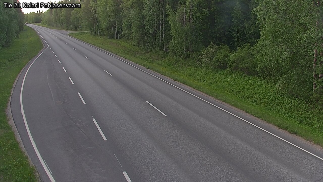 Weather Camera Image Road 21 Kolari, Pohjasenvaara, Kolari, Lappi