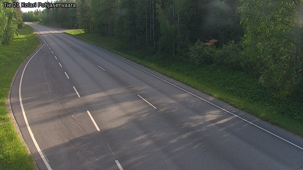 Weather Camera Image Road 21 Kolari, Pohjasenvaara, Kolari, Lappi